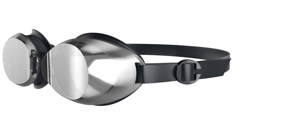 Speedo Jet 2.0 Mirror Goggle - Black/Silver | Allens Of Kingsbury