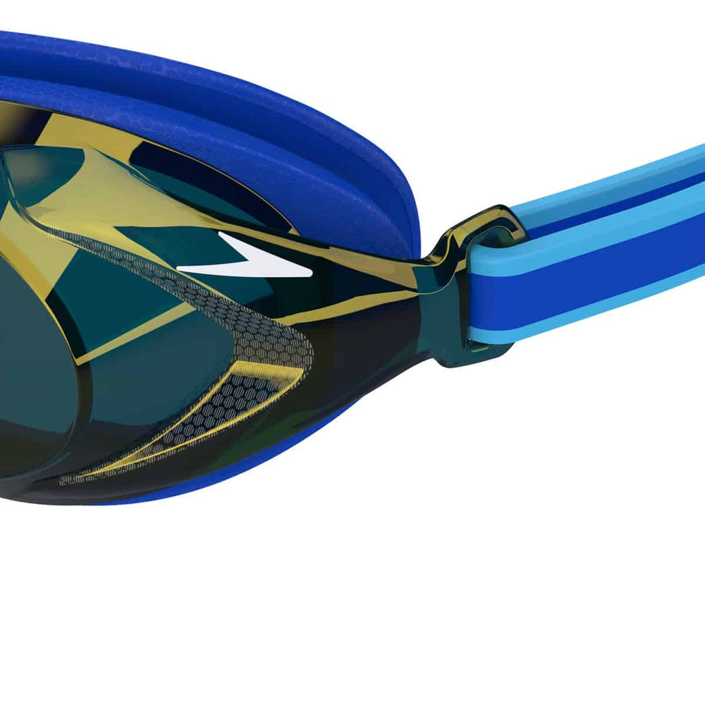 Speedo Junior Vanquisher 3.0 Mirror - Cobalt Pop/Cobalt/Gold Mirror | Allens Of Kingsbury