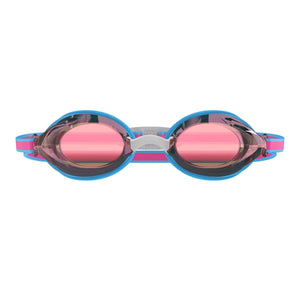 Speedo Junior Vanquisher 3.0 Mirror - Picton Blue/Vermillion/Gold Mirror | Allens Of Kingsbury