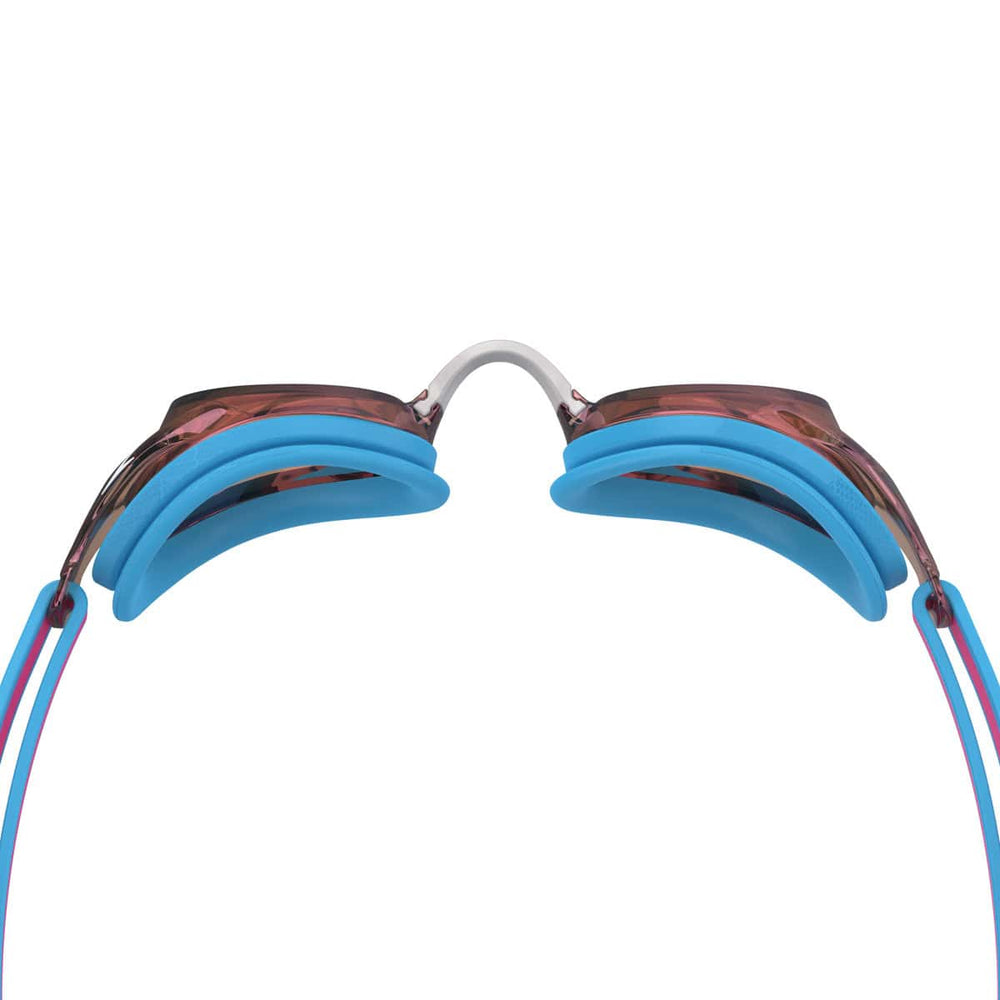 Speedo Junior Vanquisher 3.0 Mirror - Picton Blue/Vermillion/Gold Mirror | Allens Of Kingsbury