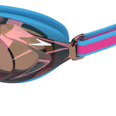 Speedo Junior Vanquisher 3.0 Mirror - Picton Blue/Vermillion/Gold Mirror | Allens Of Kingsbury
