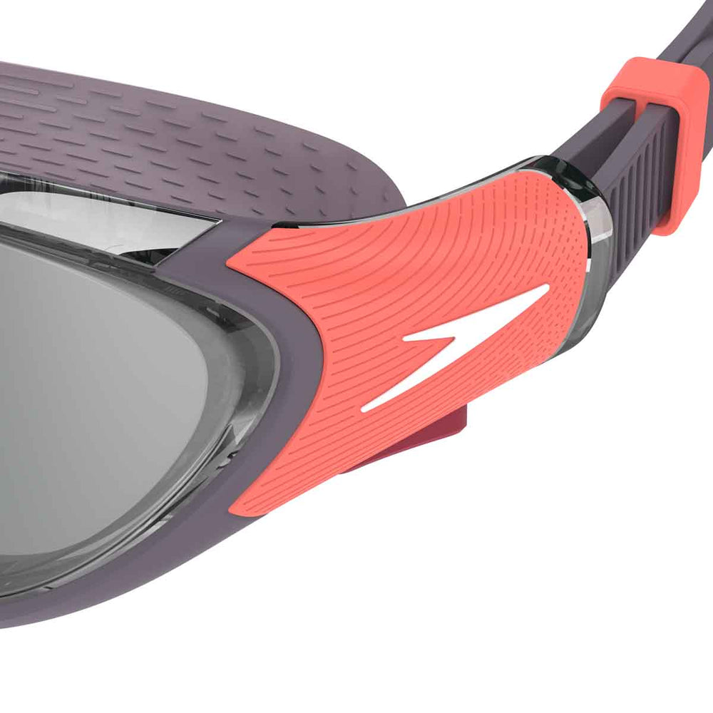 Speedo Womens Biofuse 2.0 Mirror Goggle - Vintage Fog/Steel/Silver Mirror | Allens Of Kingsbury