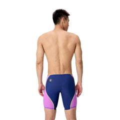 Speedo Mens Fastskin HyperSpark Solid Jammer - Purple/Navy | Allens Of Kingsbury