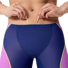 Speedo Mens Fastskin HyperSpark Solid Jammer - Purple/Navy | Allens Of Kingsbury