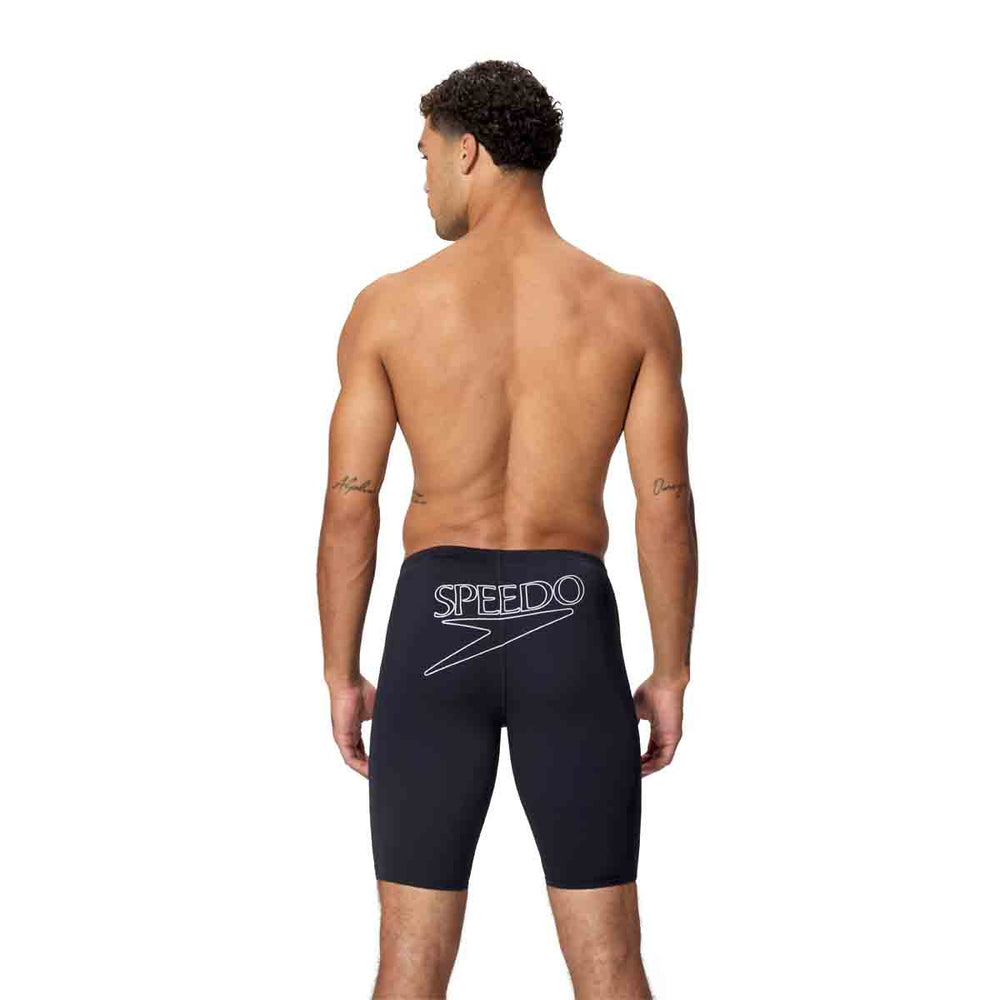 Speedo Mens Endurance+ Logo Jammer - Anthracite | Allens Of Kingsbury