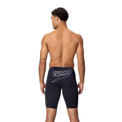 Speedo Mens Endurance+ Logo Jammer - Anthracite | Allens Of Kingsbury