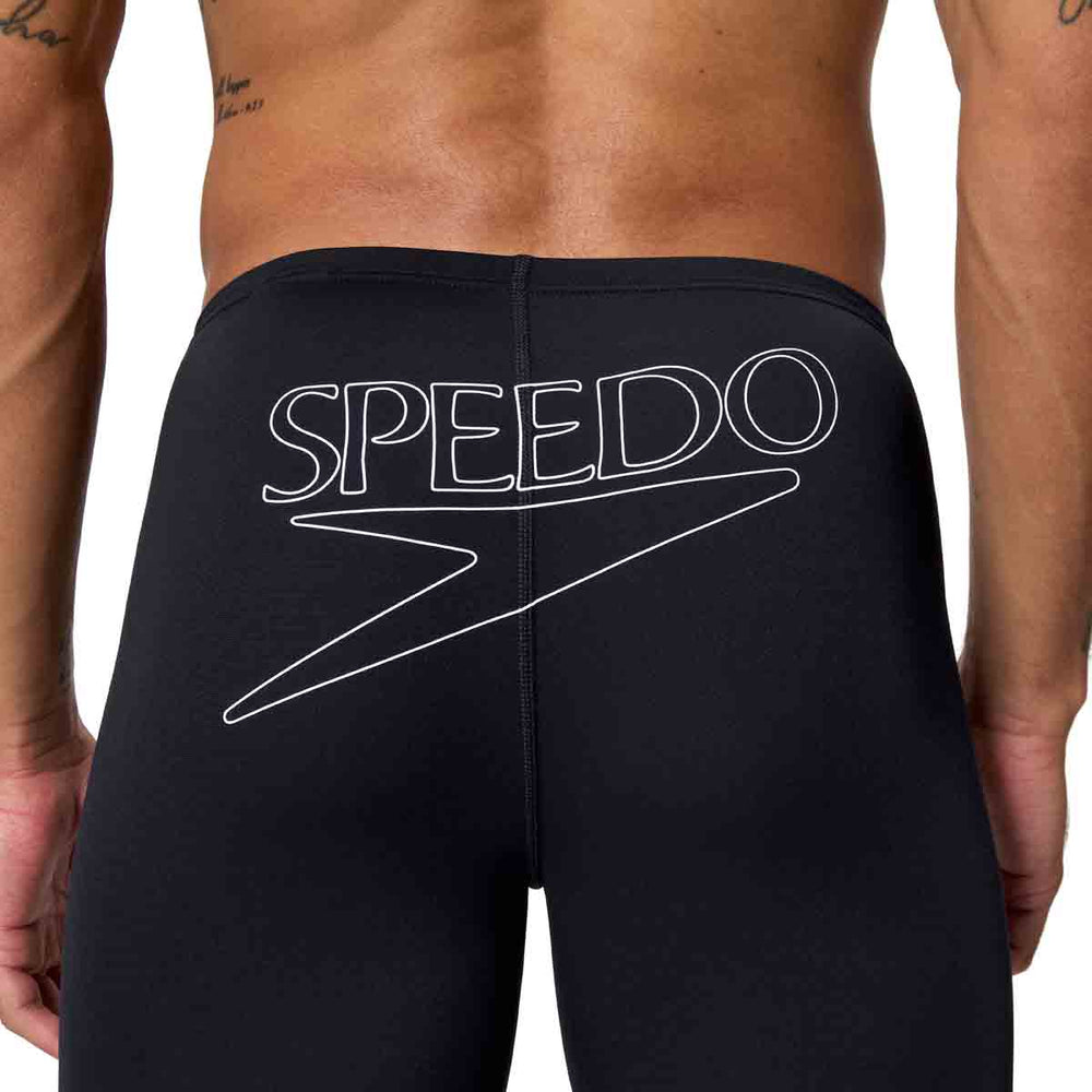 Speedo Mens Endurance+ Logo Jammer - Anthracite | Allens Of Kingsbury
