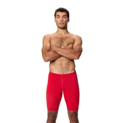 Speedo Mens Endurance+ Logo Jammer - High Risk Red | Allens Of Kingsbury