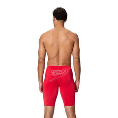 Speedo Mens Endurance+ Logo Jammer - High Risk Red | Allens Of Kingsbury
