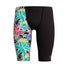 Speedo Mens ML One-Leg Printed Jammer - Tropicana/Black