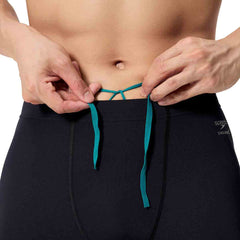Speedo Mens ML Printed Side Spliced Jammer - Sunset Grove/Black | Allens Of Kingsbury