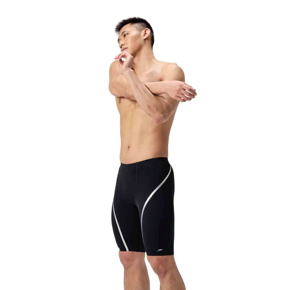 Speedo Mens Movement Jammer - Black/Silver | Allens Of Kingsbury