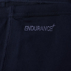 Speedo Boys Eco Endurance+ navy jammers for swimming, featuring durable, eco-friendly fabric and a snug fit for young swimmers.
