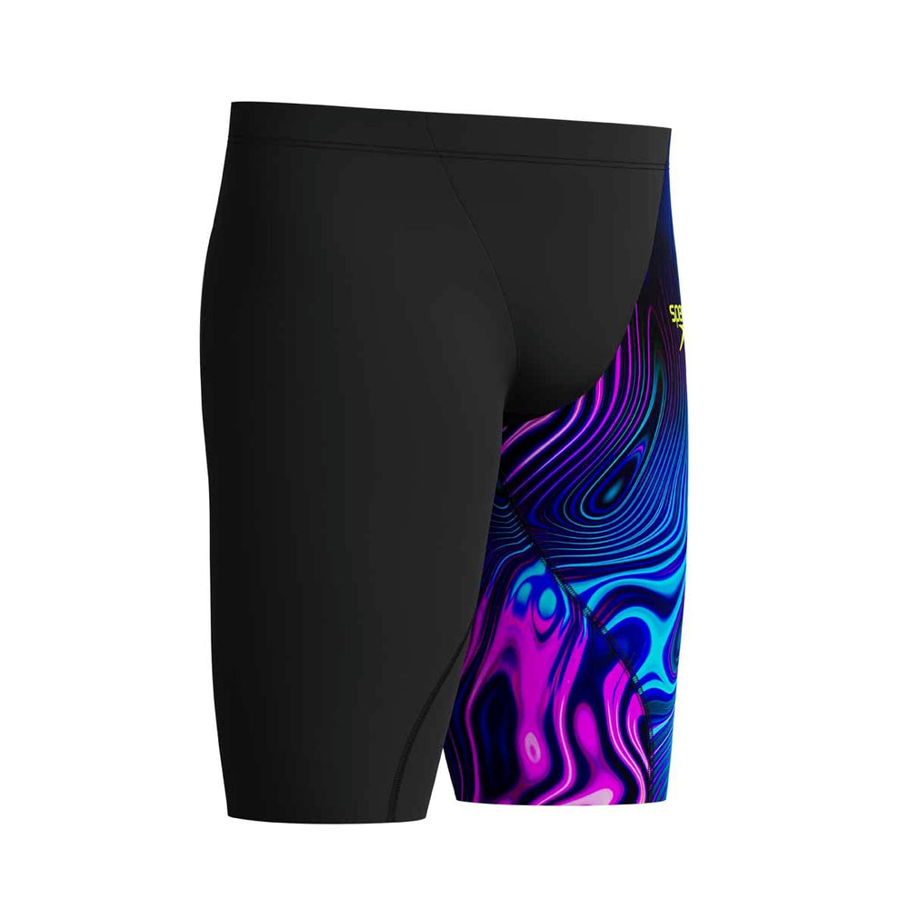 Speedo Boys Fastskin Junior LZR Ignite Jammer - Black/Purple | Allens Of Kingsbury