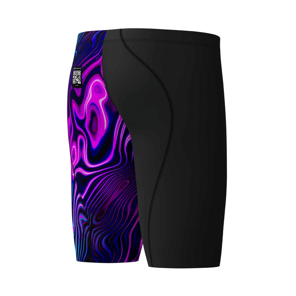 Speedo Boys Fastskin Junior LZR Ignite Jammer - Black/Purple | Allens Of Kingsbury