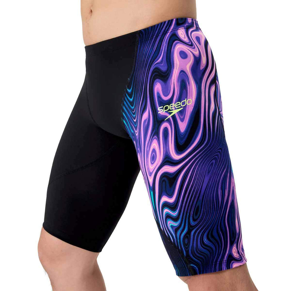 Speedo Mens Fastskin LZR Ignite Jammer - Black/Purple | Allens Of Kingsbury