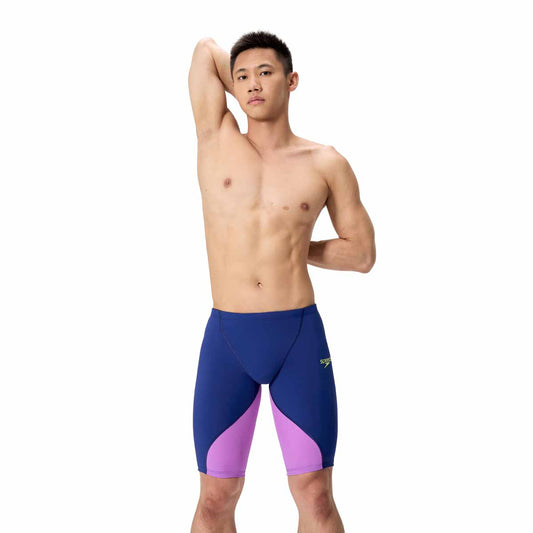 Speedo Mens Fastskin LZR Ignite Jammer - Navy/Purple | Allens Of Kingsbury 1200