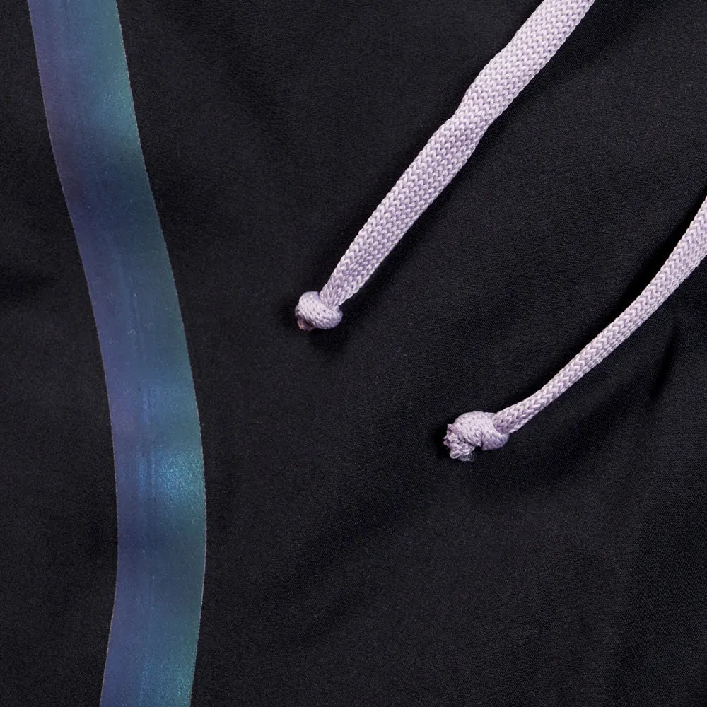 Speedo men's Fastskin LZR Pure Intent 2.0 jammer in black with iridescent accents, designed for competitive swimming.