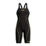 Speedo Girls Fastskin HyperSpark Solid Openback Kneeskin - Black