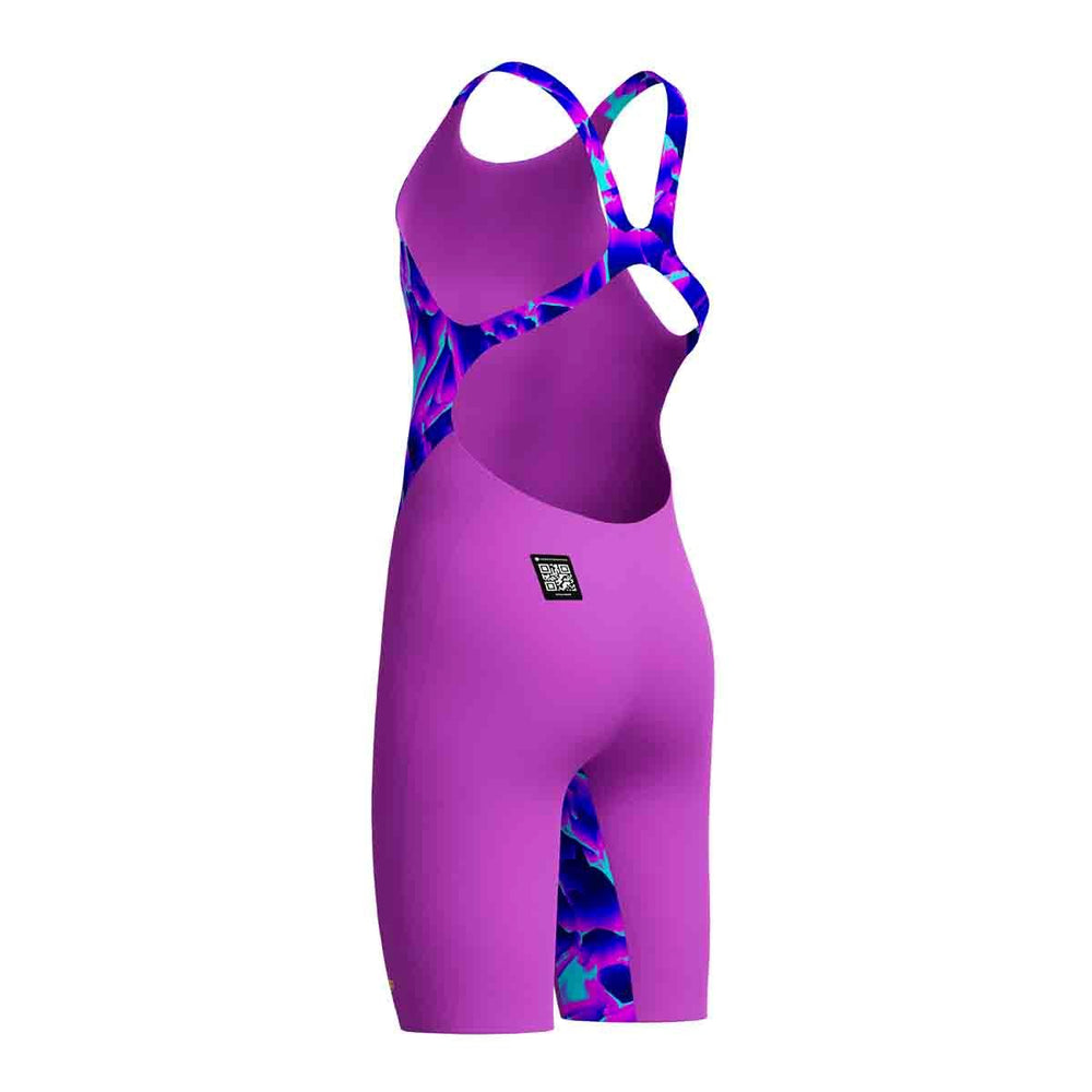 Speedo Fastskin Junior Endurance+ Max Openback Kneeskin - Cave Current/Neon Jelly | Allens Of Kingsbury