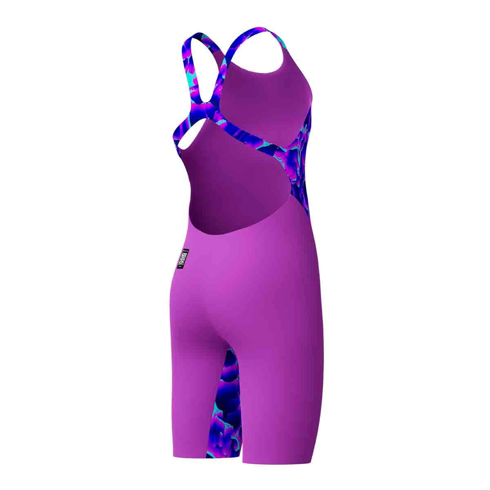 Speedo Fastskin Junior Endurance+ Max Openback Kneeskin - Cave Current/Neon Jelly | Allens Of Kingsbury