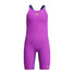 Speedo Fastskin Junior Endurance+ Max Openback Kneeskin - Neon Jelly/Noble Navy