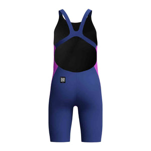 Speedo Fastskin Junior Endurance+ Max Openback Kneeskin - Neon Jelly/Noble Navy | Allens Of Kingsbury