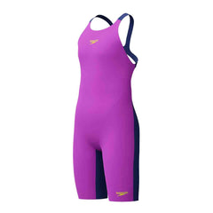 Speedo Fastskin Junior Endurance+ Max Openback Kneeskin - Neon Jelly/Noble Navy | Allens Of Kingsbury