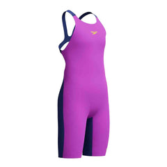 Speedo Fastskin Junior Endurance+ Max Openback Kneeskin - Neon Jelly/Noble Navy | Allens Of Kingsbury