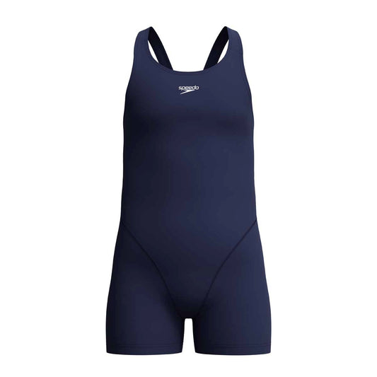 Speedo Girls ECO Endurance+ Legsuit - Navy | Allens Of Kingsbury 1200