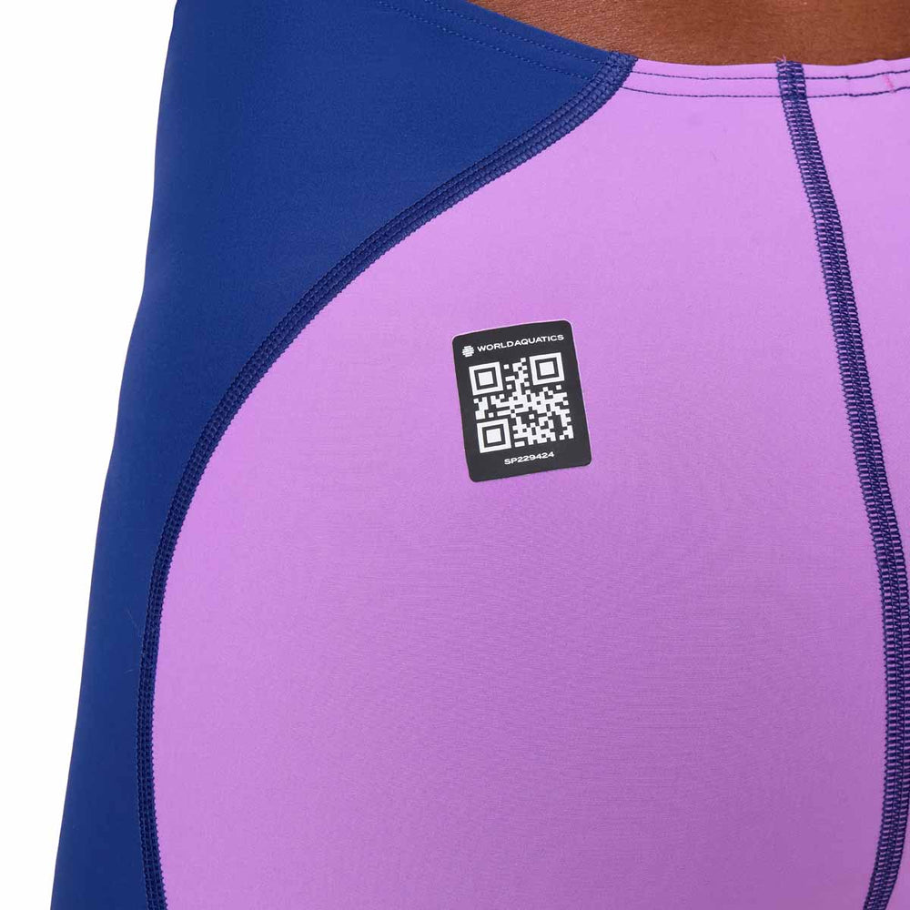 Speedo Womens Fastskin LZR Ignite Kneeskin - Navy/Purple | Allens Of Kingsbury