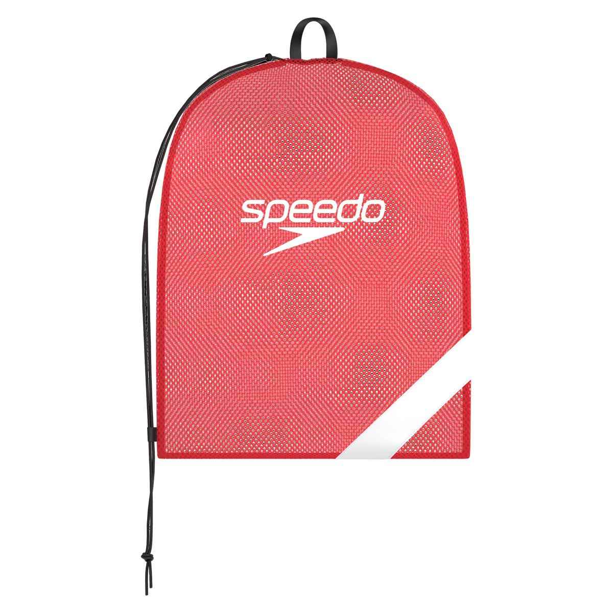 Speedo XL Team Mesh Bag - Red | Allens Of Kingsbury