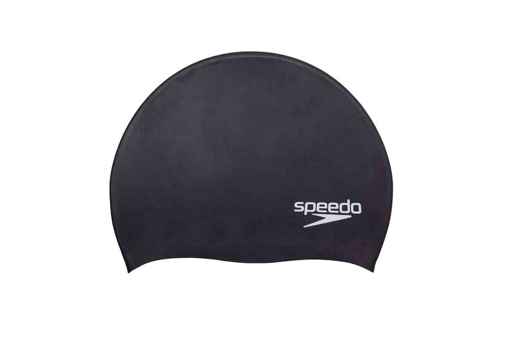 Speedo Biofuse Solid Swimming Cap - Black | Allens Of Kingsbury