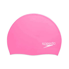 Speedo Biofuse Solid Swimming Cap - Pink | Allens Of Kingsbury