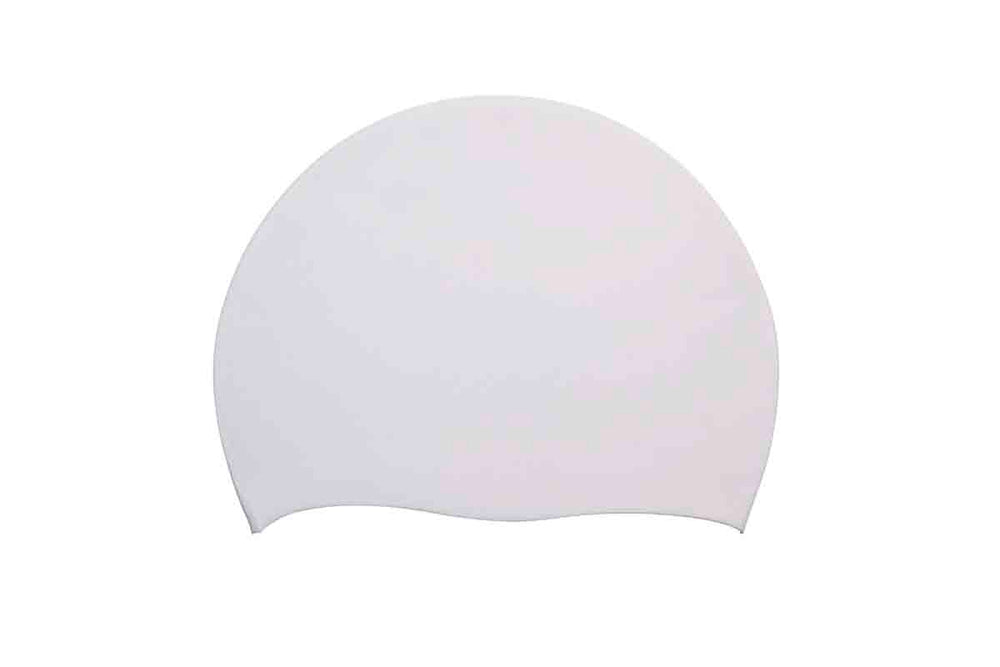 Speedo Biofuse Solid Swimming Cap - White | Allens Of Kingsbury