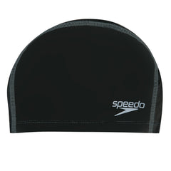 Speedo Long Hair Pace Swimming Cap - Black | Allens Of Kingsbury