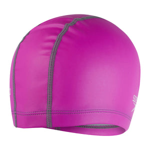 Speedo Long Hair Pace Swimming Cap - Purple | Allens Of Kingsbury