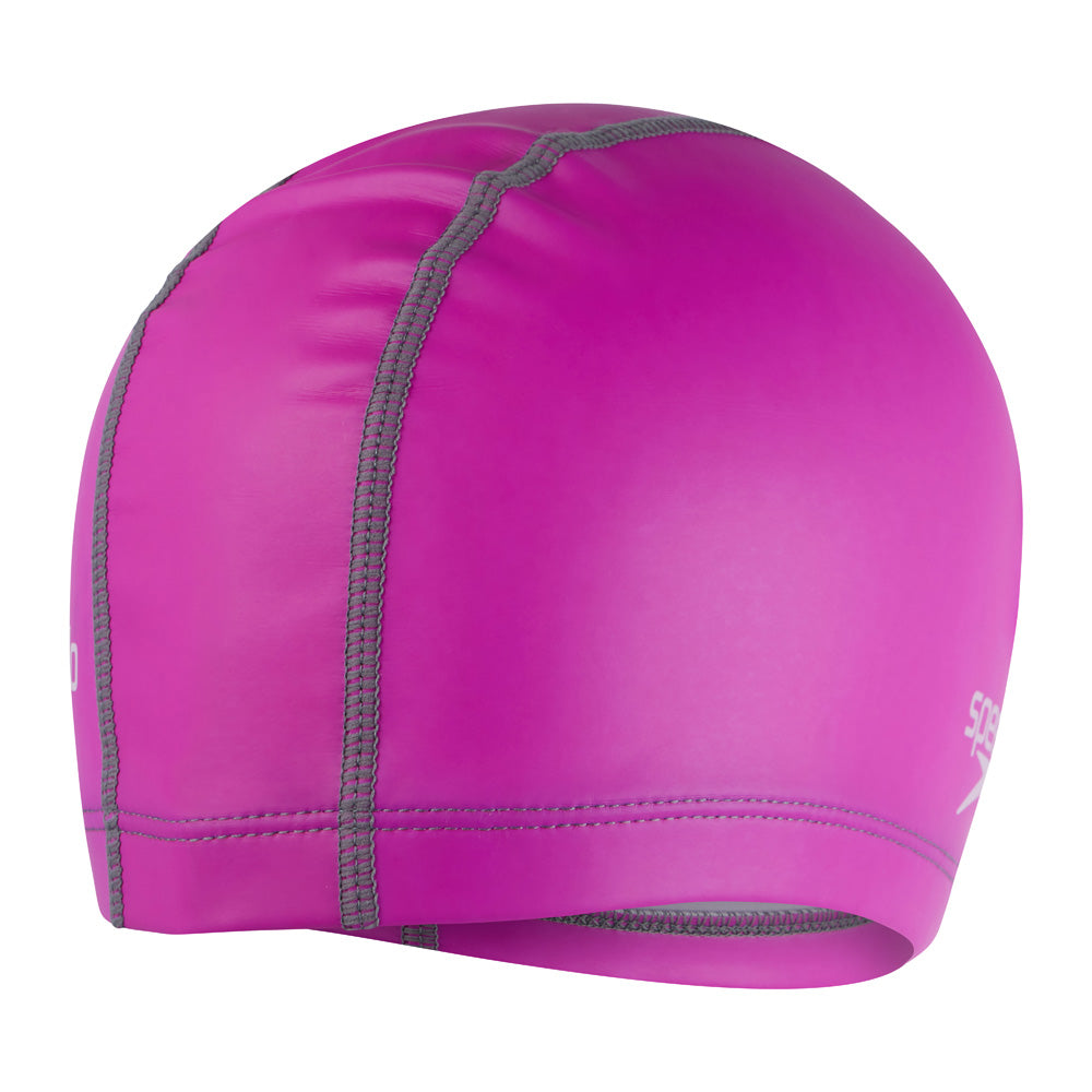 Speedo Long Hair Pace Swimming Cap - Purple | Allens Of Kingsbury
