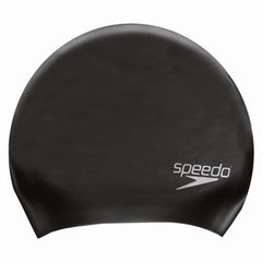 Speedo Long Hair Volume Swimming Cap - Black | Allens Of Kingsbury