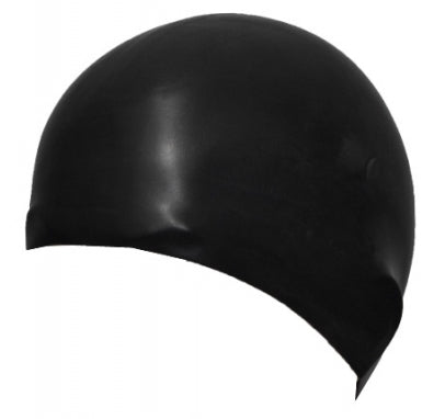 Speedo Long Hair Volume Swimming Cap - Black | Allens Of Kingsbury