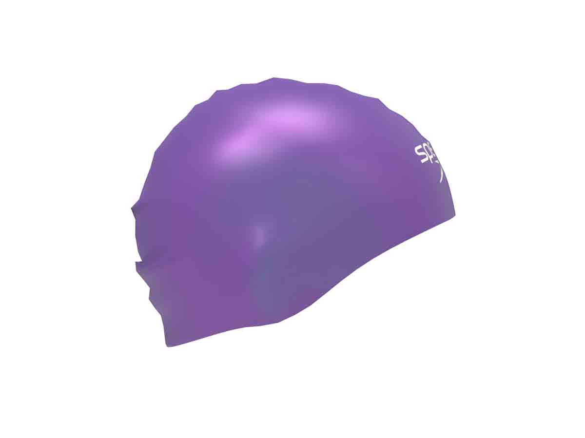 Speedo Fastskin Hiro Swimming Cap - Purple/White | Allens Of Kingsbury