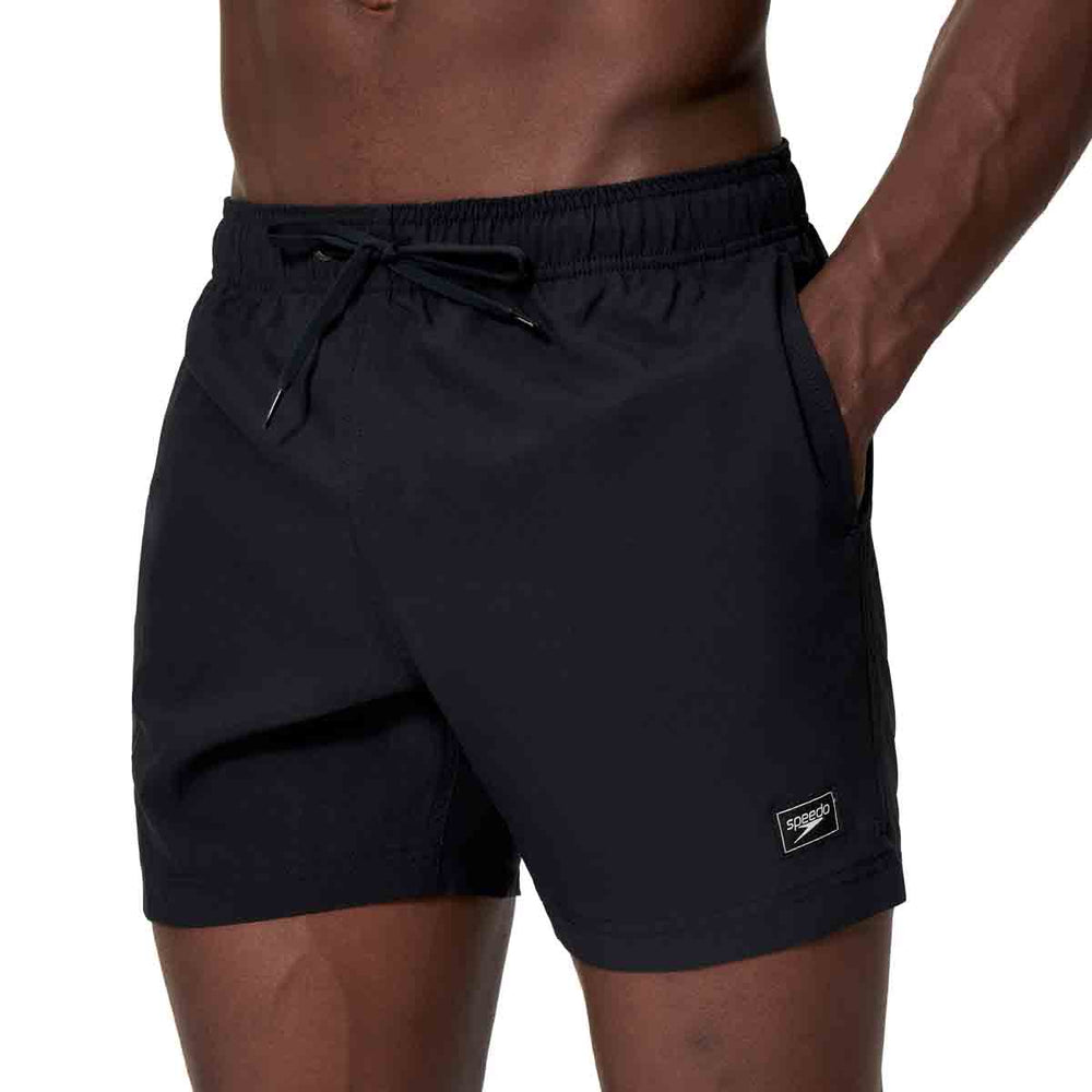 Speedo Mens Essentials 16" Watershort - Black | Allens Of Kingsbury