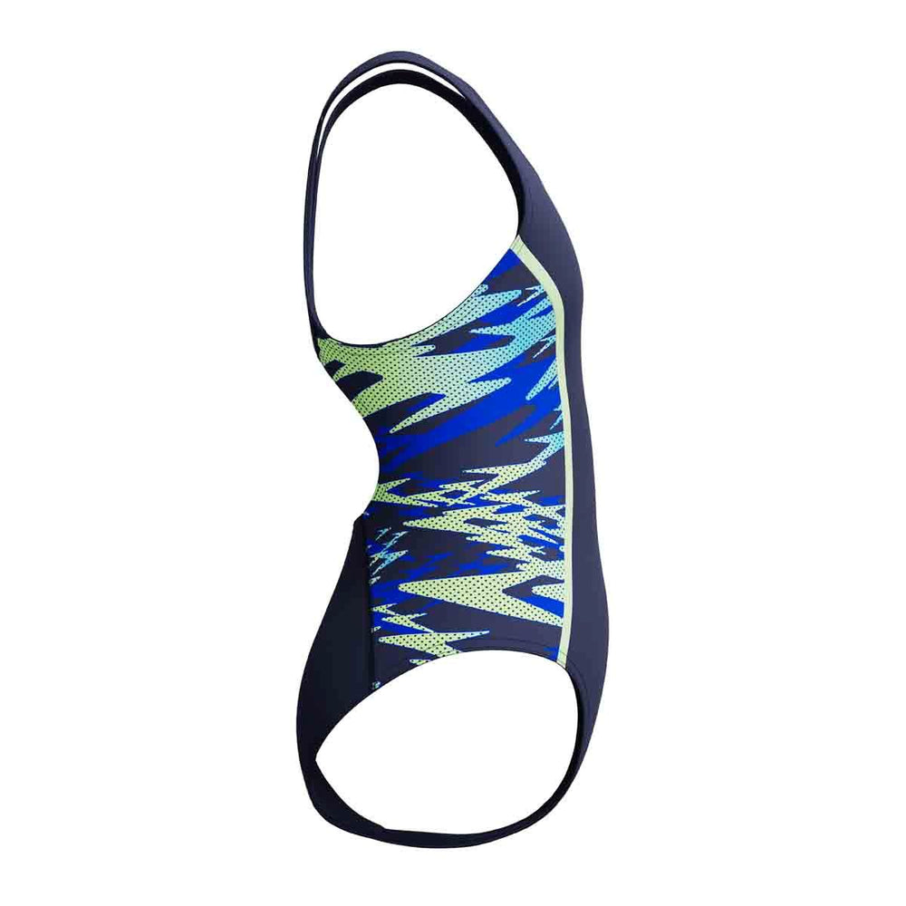 Speedo Girls HyperBoom Splice Muscleback Swimsuit - Peacoat/Deep Sapphire | Allens Of Kingsbury