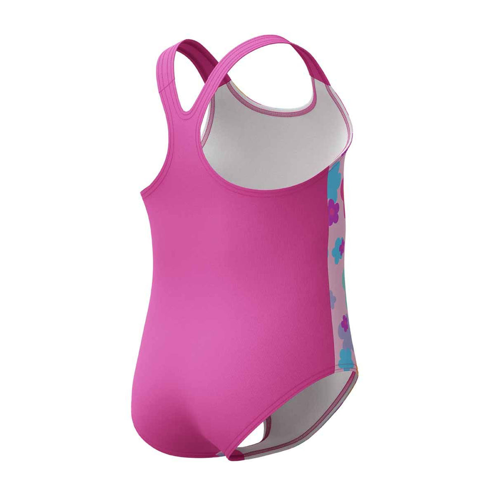 Speedo Girls Printed Racerback 1 Piece Swimsuit - Neon Flamingo | Allens Of Kingsbury