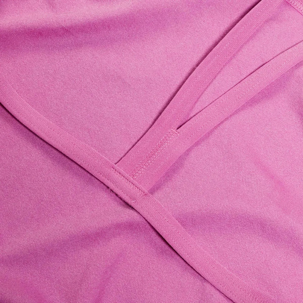 Speedo women's allover digital V-back swimsuit in Kiki Pink, Lemon Drizzle, and Picton Blue, featuring vibrant swimwear design.