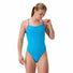 Speedo Womens FL Solid Flyback 2.0 Swimsuit - Picton Blue/Indigo Glow