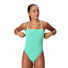 Speedo Womens FL Solid V-Back 2.0 Swimsuit - Aqua Breeze