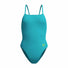 Speedo Womens FL Solid Web Back Swimsuit - Turquoise Gem