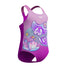 Speedo Girls Digital Printed Swimsuit - Neon Violet