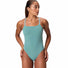 Speedo Womens Active Back Swimsuit - Storm Green
